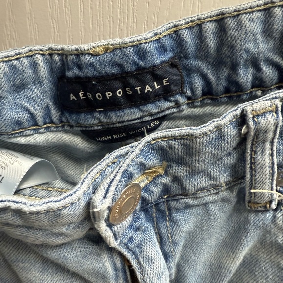 High Rise Wide Leg Aeropostale Women’s 12R Denim - Picture 2 of 3